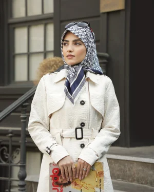 بارونی کلاسیک سفید