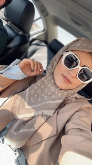 روسری پشمی لویی ویتون