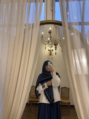 روسری ابریشم ژاکارد